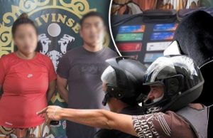Piura: Policía detenido por presunta extorsión con esposa