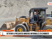 Áncash: detienen a presuntos mineros informales en Chimbote