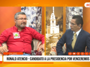 ELECCIONES 2026: Ronald Atencio, candidato a la presidencia por Venceremos