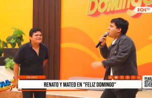 Renato Nicolini y Mateo Cueva emocionan en Feliz Domingo con Amor Vuelve