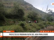 Áncash: proyectos de programa rutas de agua paralizadas