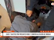 Trujillo: caen 7 sujetos por presunto robo y comercialización de drogas