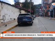 Huaraz: tránsito se agrava por transporte informal