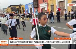 Trujillo: lanzan «Decido mi futuro» para alejar a estudiantes de la violencia