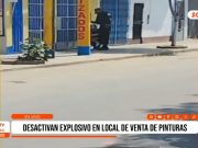 Trujillo: desactivan explosivo en Prolongación Unión