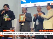 Trujillo: homenaje a Carlos Sánchez Vega en la Feria Internacional de Libro de La Libertad