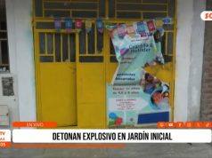 Trujillo: detonan explosivo en Jardín inicial de La Esperanza