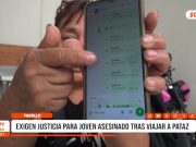 Trujillo: Exigen justicia para joven taxista asesinado tras salir con amigo vinculado a minería en Pataz