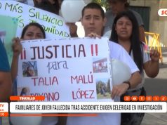 Trujillo: familiares de joven fallecida tras accidente exigen celeridad en investigación