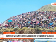 Otuzco: Vía Crucis congregó a cientos de visitantes