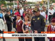 Trujillo: Imponen cordones a policías escolares