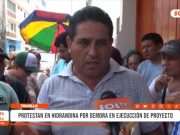 Trujillo: protesta contra Hidrandina por falta de luz