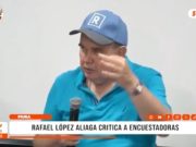 Piura: Rafael López Aliaga critica a encuestadoras