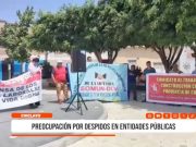 Lambayeque: Preocupación por despidos en entidades públicas