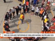 La Libertad: miles de escolares participarán de Simulacro Nacional Multipeligro 2026