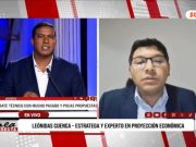 Experto económico Leónidas Cuenca: “No hay progreso ni crecimiento sin resolver la inseguridad ciudadana”