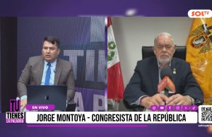 Jorge Montoya, congresista de Honor y Democracia:»Antauro Humala es un delincuente asesino de policías; Roberto Sánchez se convierte en cómplice al avalar el Andahuaylazo»