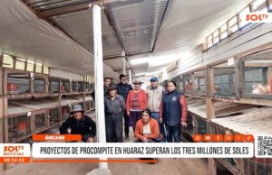 Áncash: avances de los proyectos de PROCOMPITE en Huaraz