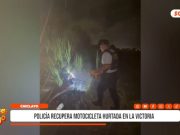 Chiclayo: Policía recupera motocicleta hurtada en La Victoria