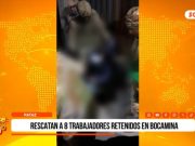La Libertad: rescatan a ocho trabajadores retenidos en bocamina