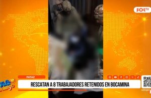 La Libertad: rescatan a ocho trabajadores retenidos en bocamina