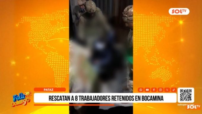 La Libertad: rescatan a ocho trabajadores retenidos en bocamina