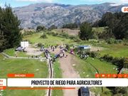 Áncash: proyecto de riego para agricultores