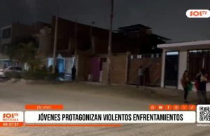 Estudiantes protagonizan violenta gresca en La Esperanza y desatan caos en Trujillo