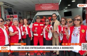 Trujillo: en 30 días entregarían ambulancia a bomberos