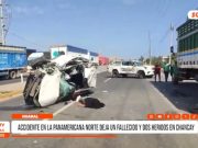 Lima: accidente en Panamericana Norte deja un fallecido y dos heridos en Chancay