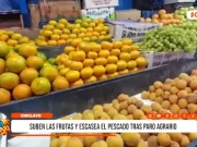 Chiclayo: Suben las frutas y escasea el pescado tras paro agrario