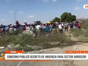 Nacional: Gobierno publicó decreto de urgencia para sector arrocero
