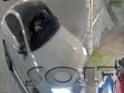 Trujillo: mujer atropella y casi mata a vigilante en Urb. Palmas del Golf