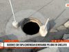 Chiclayo: Buzones abiertos generan peligro en céntrica calle