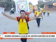 Piura: sicarios asesinan al alcalde del distrito Veintiséis de Octubre