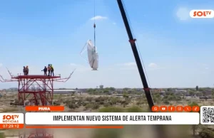 Piura: implementan nuevo sistema de alerta temprana