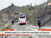 Áncash: obra de la carretera Longitudinal Conchucos en avance
