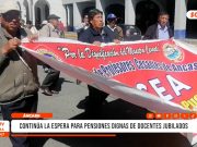 Áncash: continúa la espera para pensiones dignas de docentes jubilados