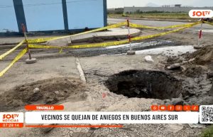 Trujillo: vecinos se quejan de aniegos en Buenos Aires Sur