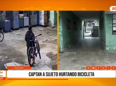 Trujillo: hurto de bicicleta fue captado en cámaras
