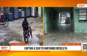 Trujillo: hurto de bicicleta fue captado en cámaras