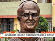 Trujillo: develan busto del Papa León XIV en parroquia