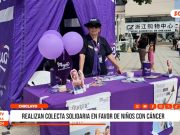 Chiclayo: realizan colecta solidaria en favor de niños con cáncer