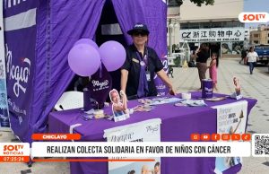 Chiclayo: realizan colecta solidaria en favor de niños con cáncer