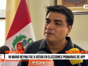 Trujillo: ni Mario Reyna fue a votar en elecciones primarias de APP
