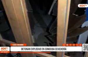 La Libertad: detonan explosivo en conocida cevícheria