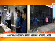 Trujillo: Continúan hospitalizados menores que fueron atropellados en Huamachuco