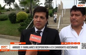 Trujillo: amigos y familiares despidieron a excandidato asesinado