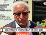 Nacional: esperan propuestas concretas en debate para decidir su voto