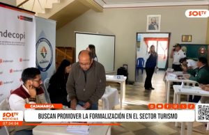 Cajamarca: buscan promover la formalización en el sector turismo